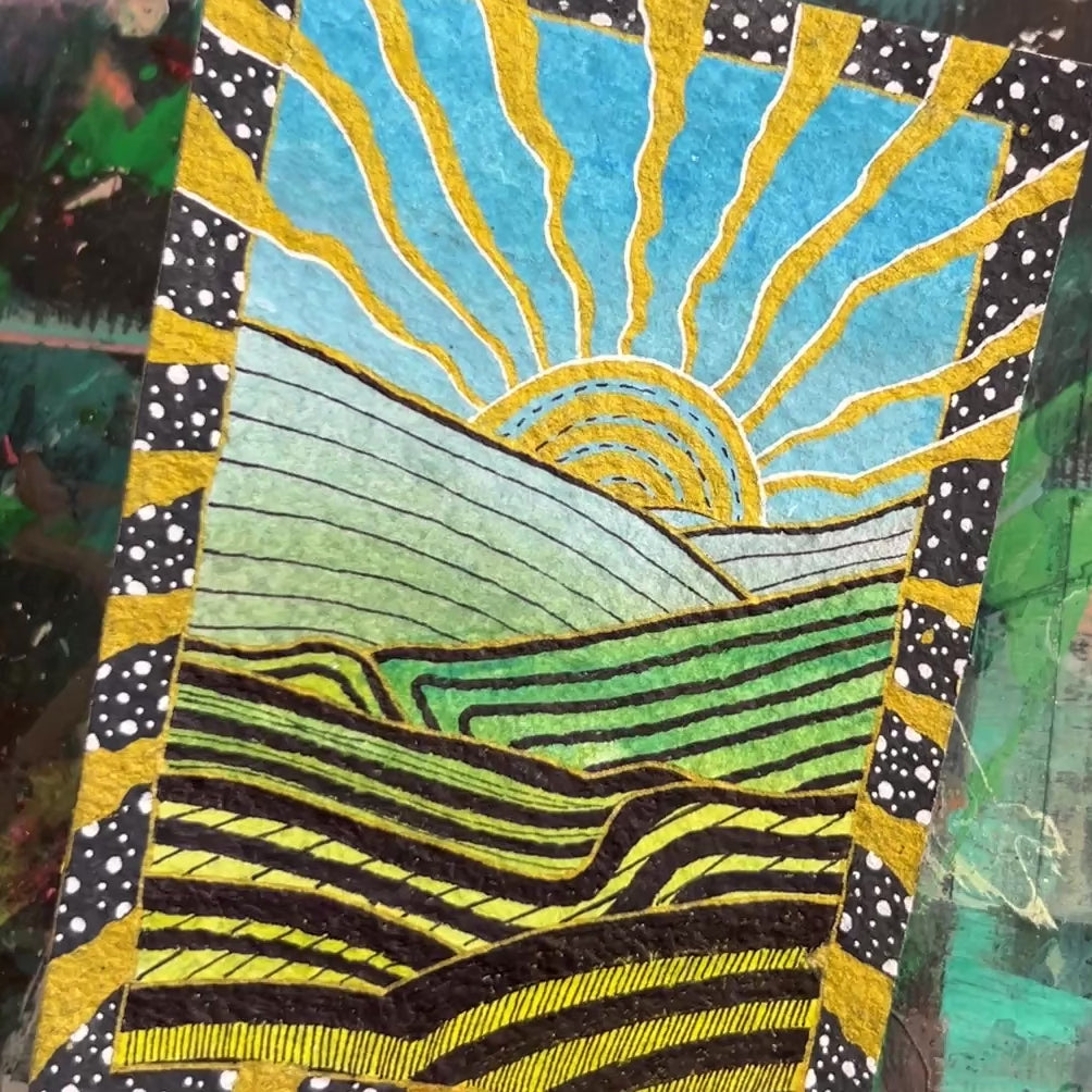 Short video showing the artwork in various lighting angles.